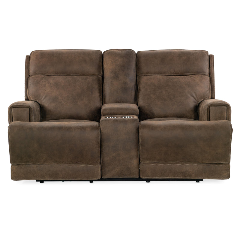 Hooker Furniture SS762-PHZC2-085 Wheeler Console Loveseat with Power Recline & Power Headrest IMAGE 7