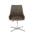  Furnishings' Mate DC-H107C-GR-4S Etna Chair In Grey On 4 Star Swivel Base IMAGE 1