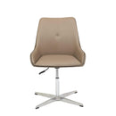  Furnishings' Mate DC-H107C-LT-4S Etna Chair In Lite Taupe On 4 Star Swivel Base IMAGE 1