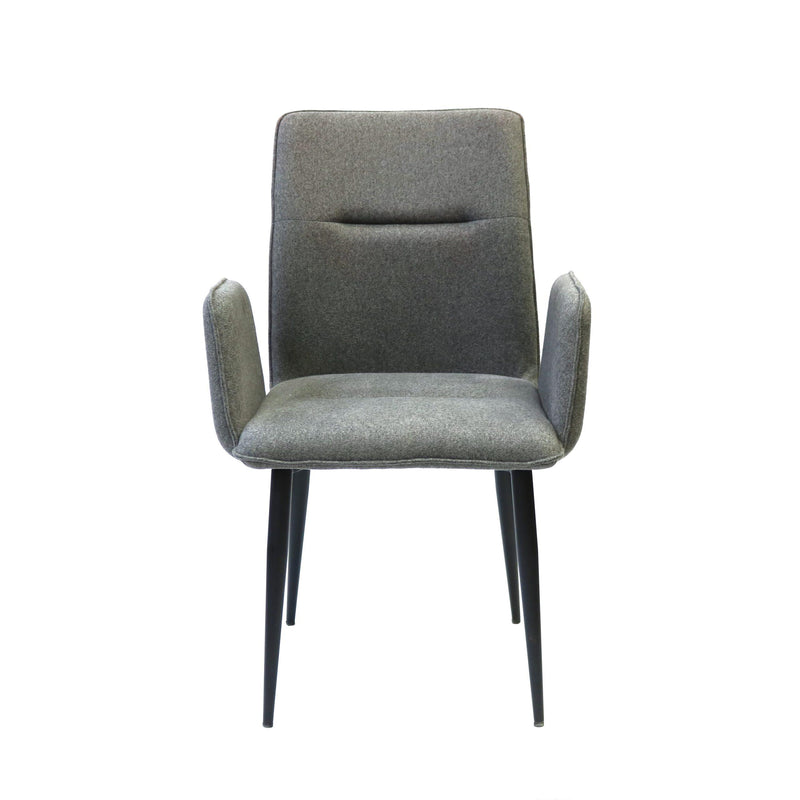 Furnishings' Mate DC 621-SL-MOD Jacob Chair In Slate Fabric On Standard Modular Base IMAGE 2