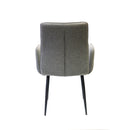 Furnishings' Mate DC 621-SL-MOD Jacob Chair In Slate Fabric On Standard Modular Base IMAGE 4