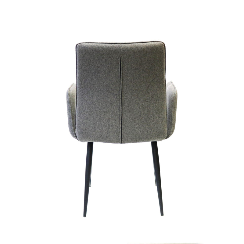 Furnishings' Mate DC 621-SL-MOD Jacob Chair In Slate Fabric On Standard Modular Base IMAGE 4