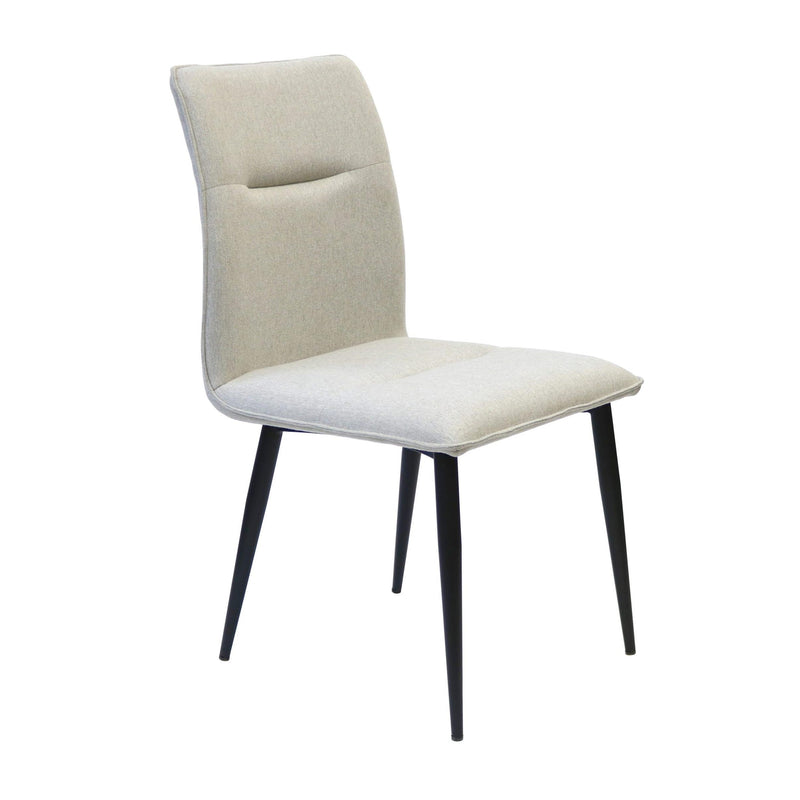 Furnishings' Mate DC 620-DF-MOD Joëlle Chair In Dove Fabric On Standard Modular Base IMAGE 1