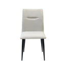 Furnishings' Mate DC 620-DF-MOD Joëlle Chair In Dove Fabric On Standard Modular Base IMAGE 2