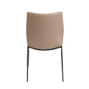  Furnishings' Mate DC 034-LT-MB Ka Chair In Lite Taupe PU On Standard Matte Black Frame IMAGE 4
