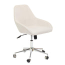  Furnishings' Mate DC-T14-DF-OC Shindig Chair In Dove Fabric On Office Chair Base IMAGE 1