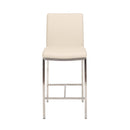  Furnishings' Mate BS 058-TA-SS Adam Counter Stool In Taupe PU On Stainless Steel Frame IMAGE 2