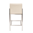  Furnishings' Mate BS 030-TA-SS Angle Counter Stool In Taupe PU On Standard Stainless Steel Frame IMAGE 4
