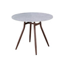  Furnishings' Mate DT-Y03-DT-STN2 G Caribou Round Dining Table With Grey Sintered Stone Top IMAGE 1
