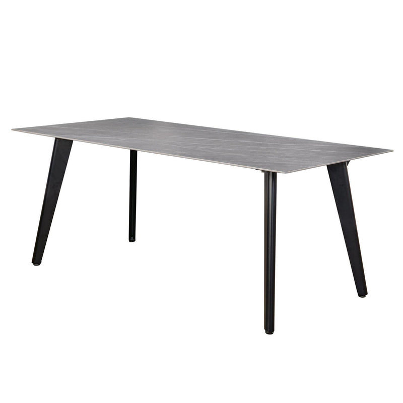 Furnishings' Mate DT-C23-DT-STN2 G Carli Dining Table With Grey Sintered Stone Top IMAGE 1