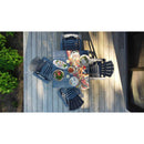 C.R. Plastic Products C25C-18-19 Swivel Counter Arm Chair IMAGE 2