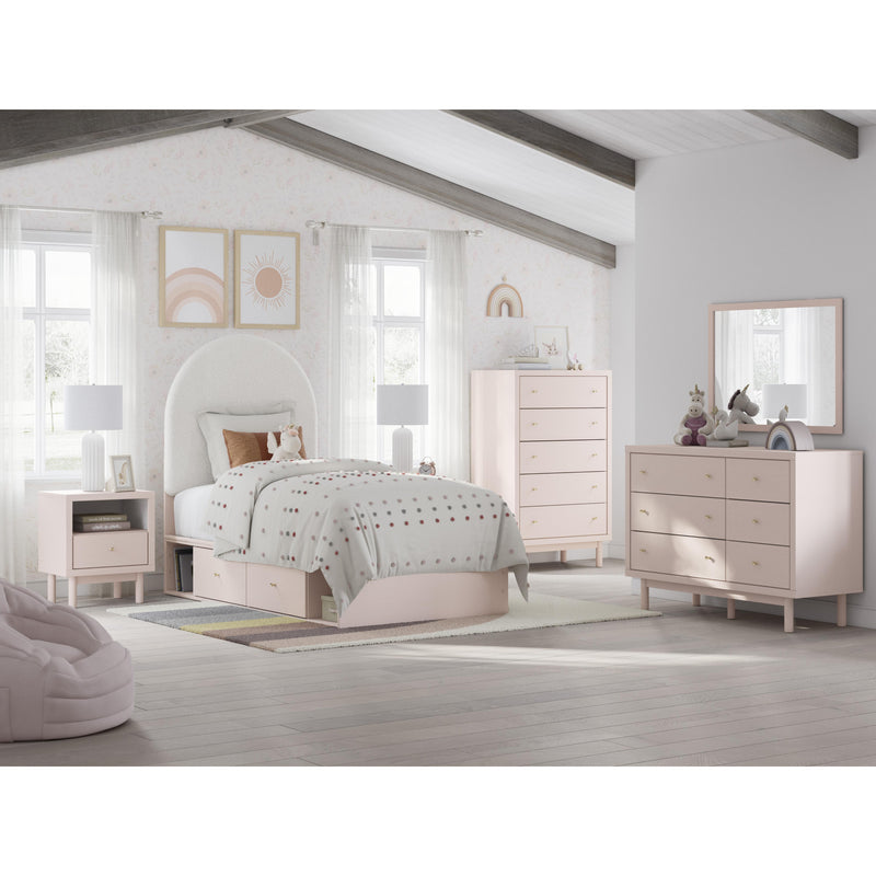 Signature Design by Ashley Wistenpine Twin Upholstered Panel Bed with Storage B1323-53/B1323-52/B1323-50/B1323-50/B100-11 IMAGE 12