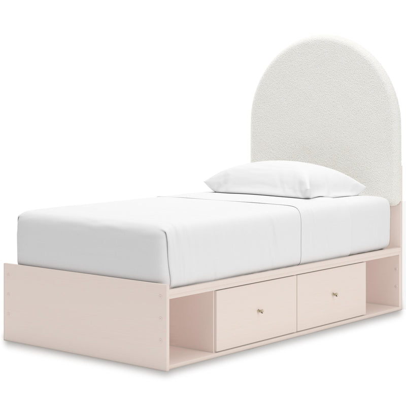 Signature Design by Ashley Wistenpine Twin Upholstered Panel Bed with Storage B1323-53/B1323-52/B1323-50/B1323-50/B100-11 IMAGE 7