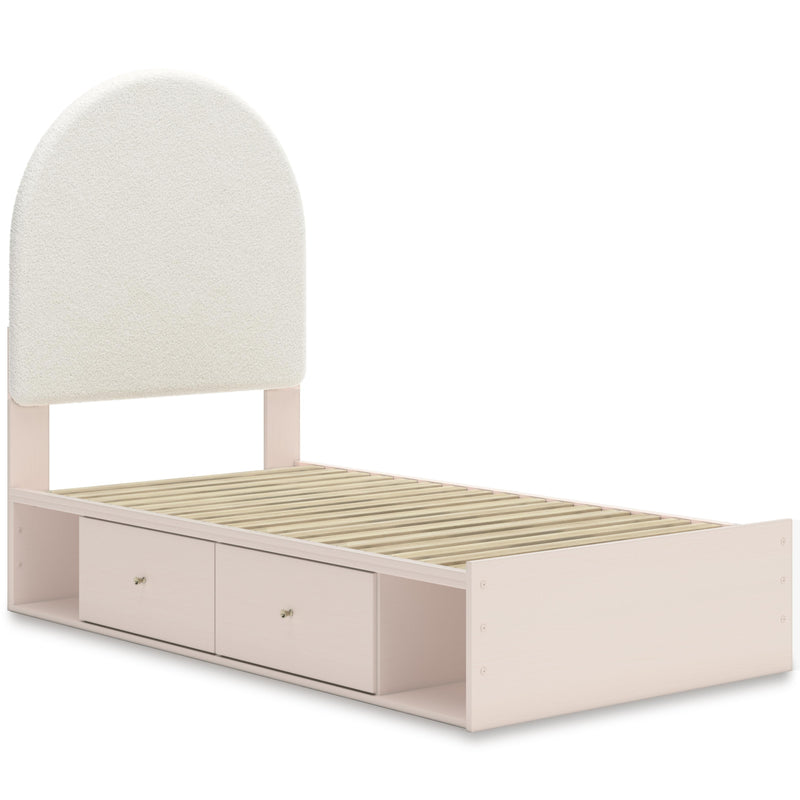 Signature Design by Ashley Wistenpine Twin Upholstered Panel Bed with Storage B1323-53/B1323-52/B1323-50/B1323-50/B100-11 IMAGE 8
