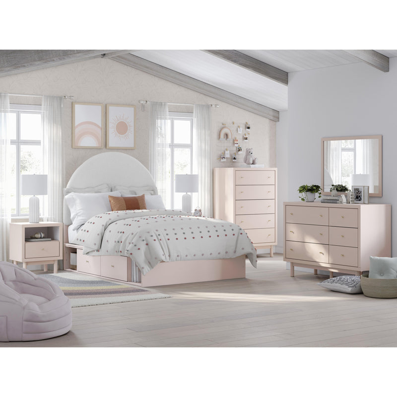 Signature Design by Ashley Wistenpine Full Upholstered Panel Bed with Storage B100-12/B1323-50/B1323-50/B1323-84/B1323-87 IMAGE 12