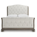 Signature Design by Ashley Ardenfield B944B4 King Upholstered Sleigh Bed IMAGE 2