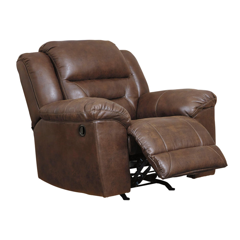 Signature Design by Ashley Stoneland Rocker Leather Look Recliner 3990425C IMAGE 3