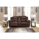 Signature Design by Ashley Stoneland 3990496C Double Reclining Power Loveseat with Console IMAGE 4
