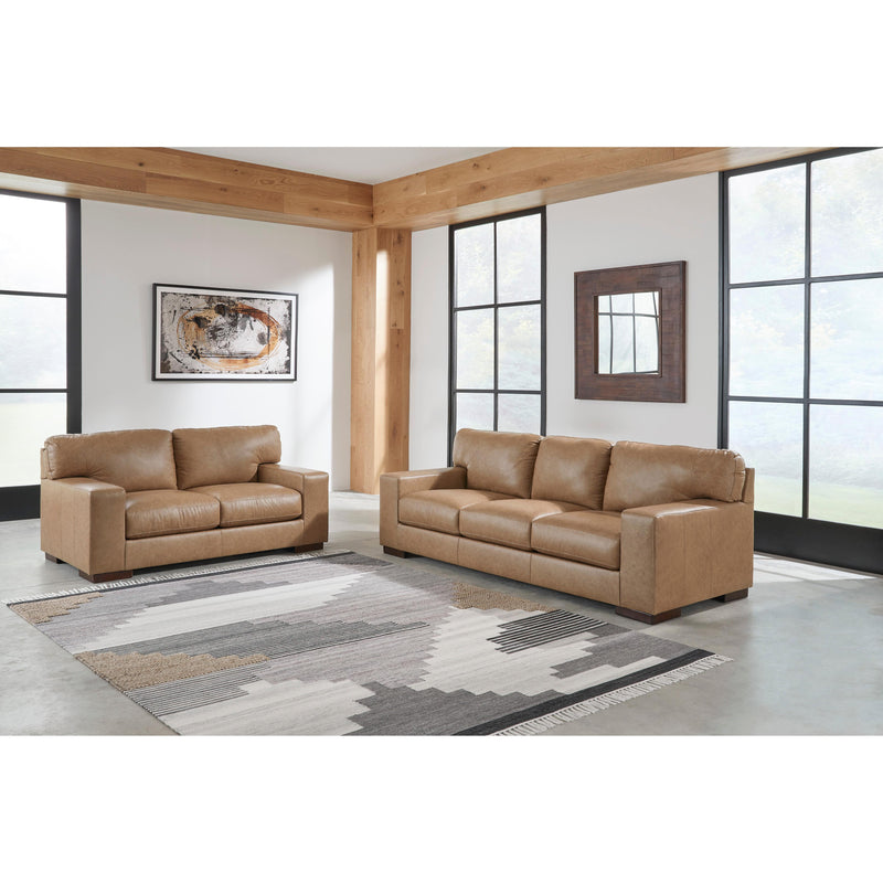 Signature Design by Ashley Lombardia Stationary Leather Match Sofa 5730238C IMAGE 6