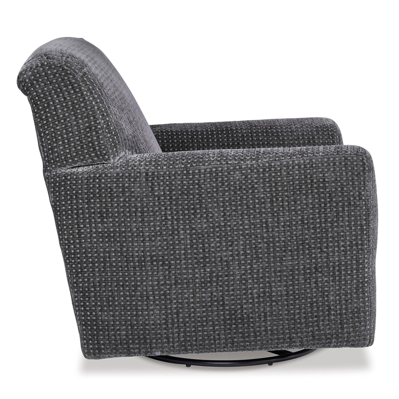 Signature Design by Ashley Herstow Swivel Glider Fabric Accent Chair A3000366C IMAGE 3