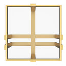 !nspire Paxton 501-167GL Accent Table - Brushed Gold IMAGE 7