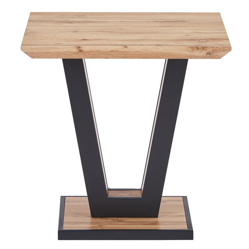 !nspire Forna 501-161NAT Accent Table - Natural and Black IMAGE 5