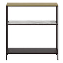 !nspire Izzy 502-179GL_BK Console Table - Antique Gold and Black IMAGE 5