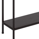 !nspire Izzy 502-179GL_BK Console Table - Antique Gold and Black IMAGE 6