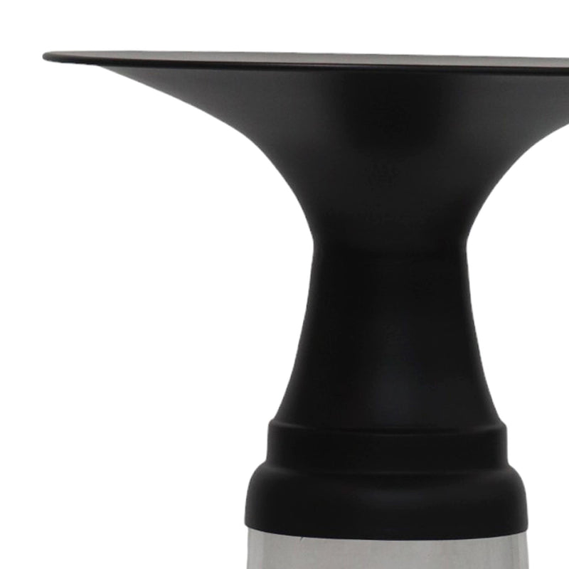 !nspire Indigo 501-308CL Accent Table - Clear and Black IMAGE 4