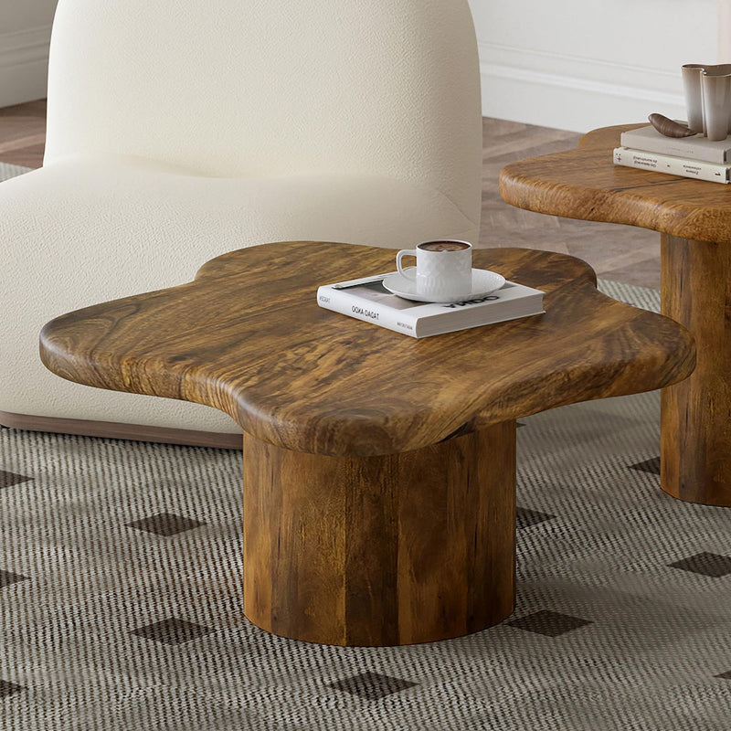 !nspire Mayal 301-149SM_WAL Small Coffee Table - Walnut IMAGE 2