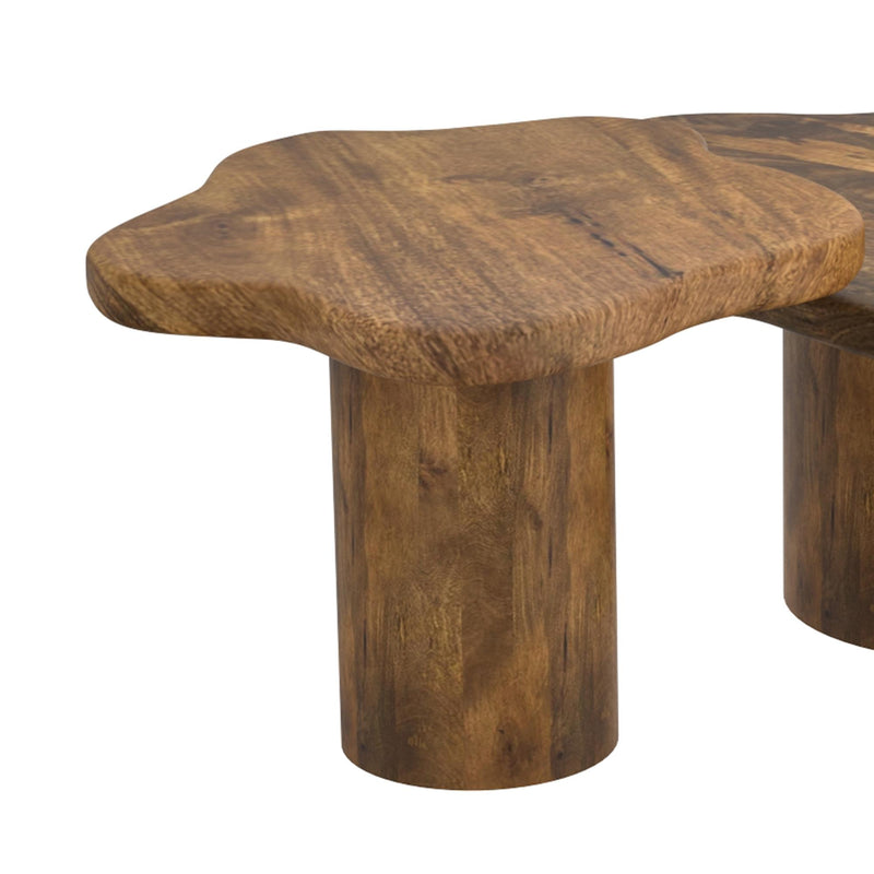 !nspire Mayal 301-149SM_WAL Small Coffee Table - Walnut IMAGE 3