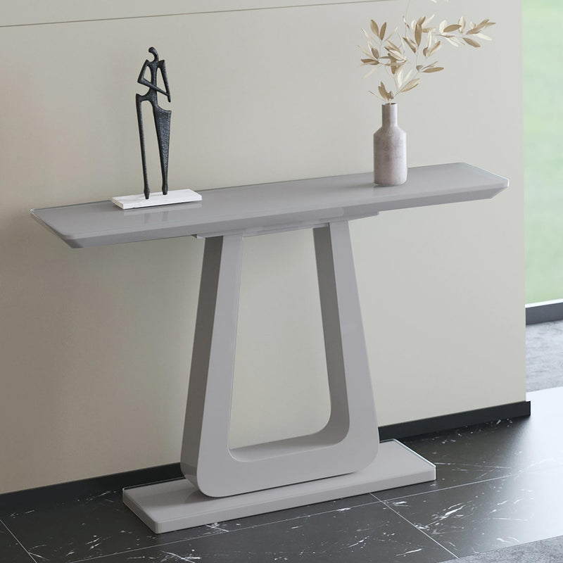 !nspire Corvus 502-159WGY Console Table - Warm Grey IMAGE 2