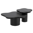 !nspire Mayal 303-149BLK 2 pc Coffee Table Set - Black IMAGE 1