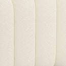 Worldwide Home Furnishings Rigel 402-133IV Large Ottoman Bench - Ivory Boucle IMAGE 7