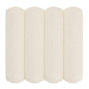 Worldwide Home Furnishings Rigel 402-133SM_IV Small Square Ottoman - Ivory Boucle IMAGE 6