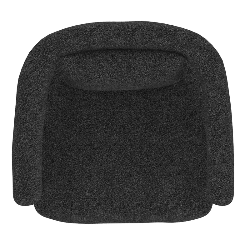 !nspire Scarlet 403-108CH Accent Chair - Charcoal Boucle and Black IMAGE 7