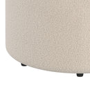 !nspire Novar 402-670CM Round Ottoman - Cream Boucle IMAGE 7
