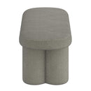 !nspire Azoro 401-163WGY Bench - Warm Grey Boucle IMAGE 4