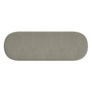 !nspire Azoro 401-163WGY Bench - Warm Grey Boucle IMAGE 6
