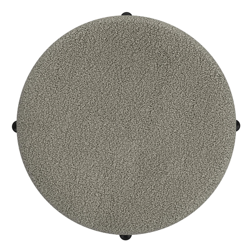 !nspire Castor 402-883WGY Storage Ottoman - Warm Grey Boucle IMAGE 7