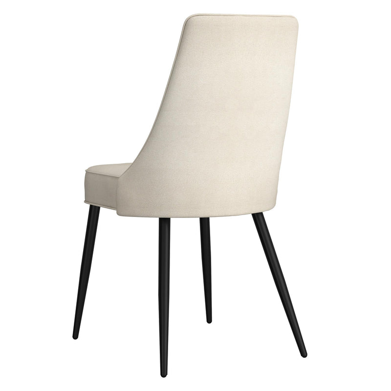 !nspire Koda 202-158BEG Dining Chair, Fabric - Beige and Black IMAGE 3