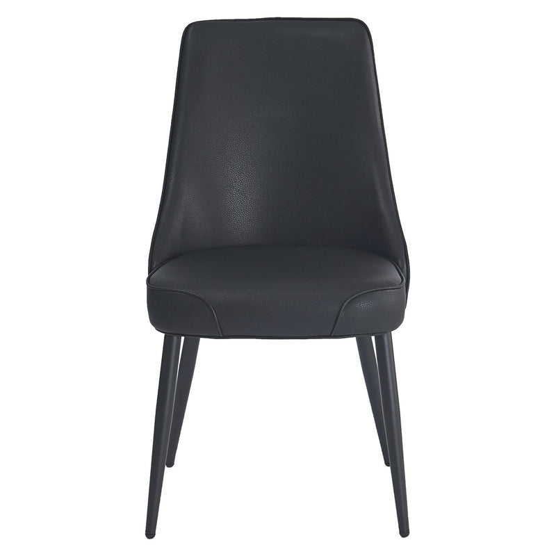 !nspire Koda 202-158PUBK Dining Chair, Faux Leather - Black IMAGE 5