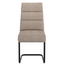 Worldwide Home Furnishings Brodi 202-138BEG Dining Chair - Beige and Black IMAGE 5