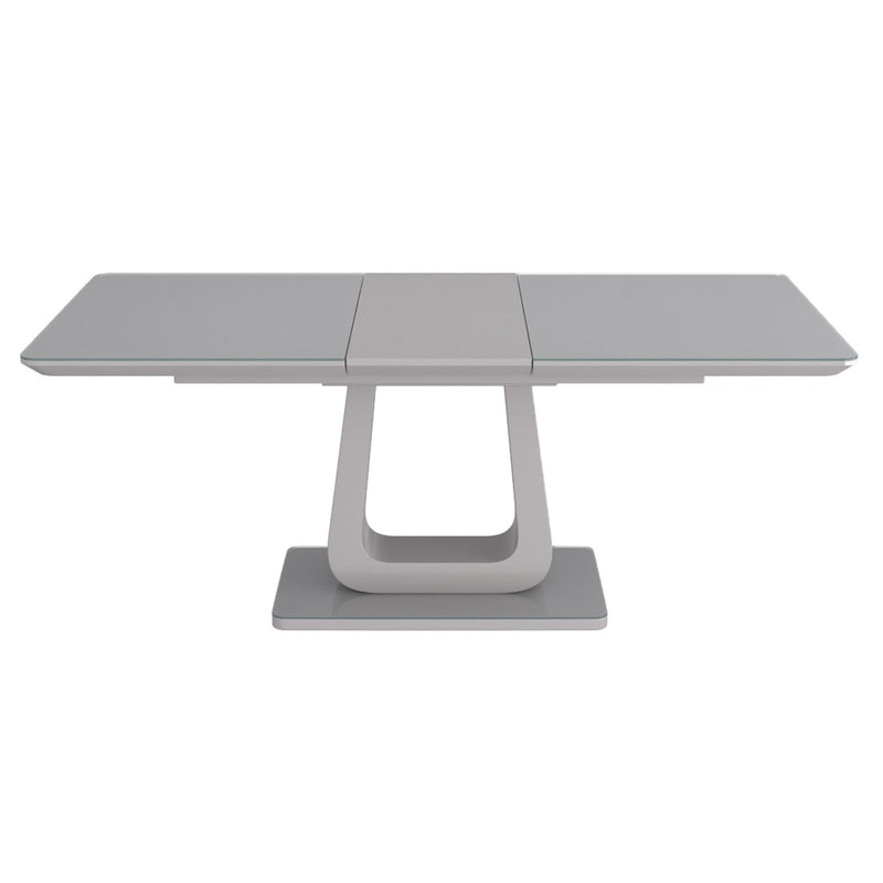 !nspire Corvus 201-159WGY Dining Table w/Extension - Warm Grey IMAGE 5