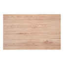 Worldwide Home Furnishings Vesta 201-287NAT Rectangular Dining Table - Natural and Black IMAGE 6