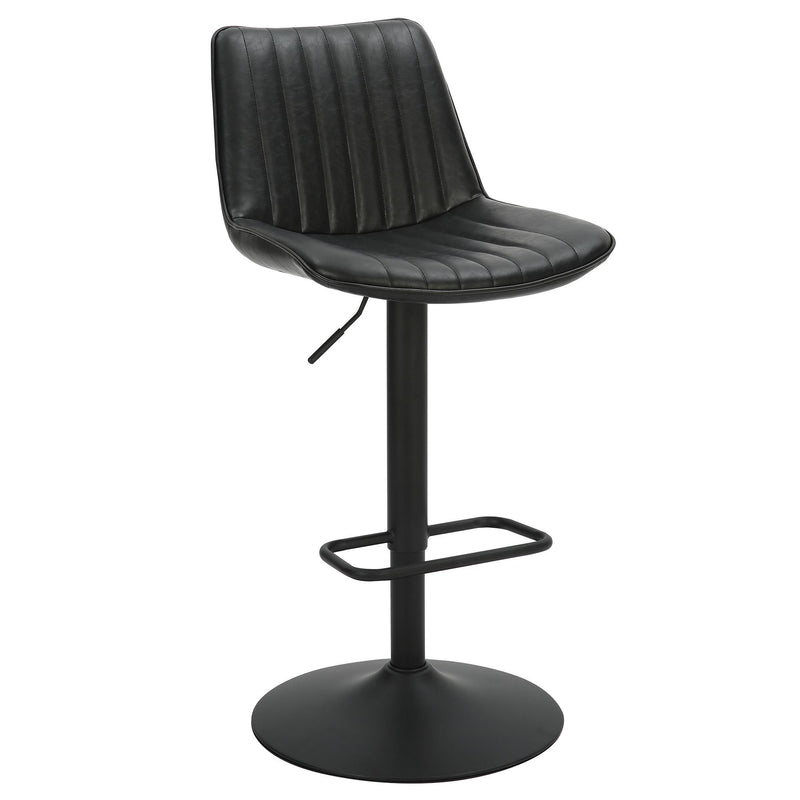 !nspire Kosi 203-190BLK Adjustable Air-Lift Stool - Black IMAGE 1