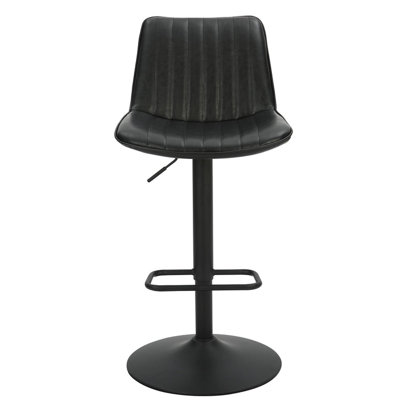 !nspire Kosi 203-190BLK Adjustable Air-Lift Stool - Black IMAGE 5