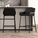 !nspire Baily 203-541PUBK 26" Counter Stool - Black IMAGE 2