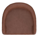 !nspire Crimson 203-096SD 26" Counter Stool - Saddle and Black IMAGE 6