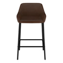 !nspire Baily 203-541PUBN 26" Counter Stool - Brown and Black IMAGE 5